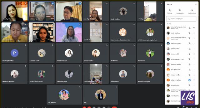 4. โครงการสัมมนา  (ออนไลน์) ในหัวข้อ การบริการห้องสมุดโรงเรียนและแหล่งเรียนรู้ในสถานการณ์แพร่ระบาดของโรคโควิด-19 วันที่ 2 กุมภาพันธ์ 2565
